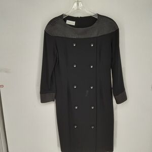 LALALDI VINTAGE WOOL DRESS SIZE 14 A14